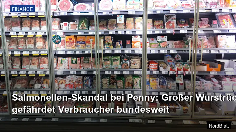 Salmonellen-Skandal bei Penny: Großer Wurstrückruf gefährdet Verbraucher bundesweit